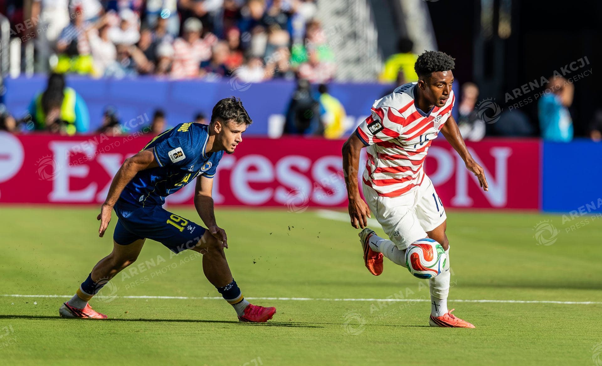 Football. FIFA World Cup 2026. USA - Bosnia and Herzegovina. 01.07.2026