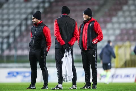 Football. Betclic I Liga. Polonia Warszawa - Pogon Siedlce. 29.11.2025