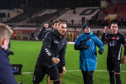 Football. Betclic I Liga. Polonia Warszawa - Pogon Siedlce. 29.11.2025