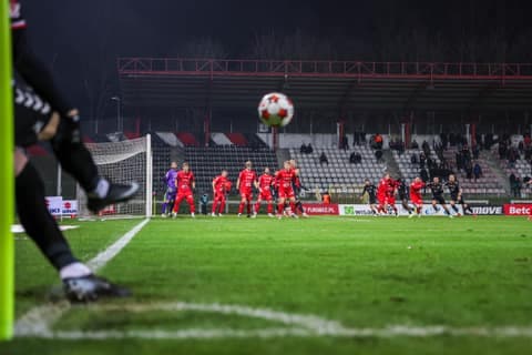 Football. Betclic I Liga. Polonia Warszawa - Pogon Siedlce. 29.11.2025