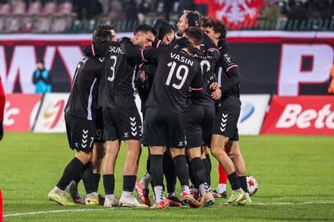 Football. Betclic I Liga. Polonia Warszawa - Pogon Siedlce. 29.11.2025