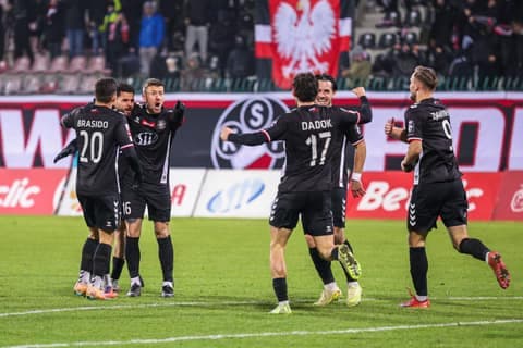Football. Betclic I Liga. Polonia Warszawa - Pogon Siedlce. 29.11.2025