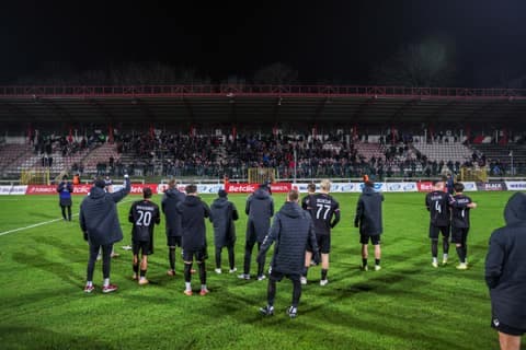 Football. Betclic I Liga. Polonia Warszawa - Pogon Siedlce. 29.11.2025