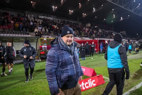 Football. Betclic I Liga. Polonia Warszawa - Pogon Siedlce. 29.11.2025
