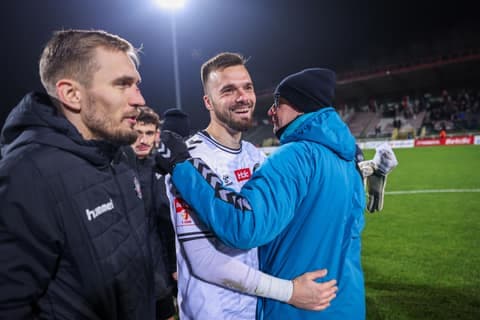 Football. Betclic I Liga. Polonia Warszawa - Pogon Siedlce. 29.11.2025