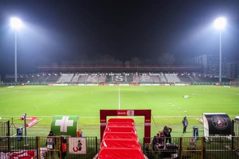 Football. Betclic I Liga. Polonia Warszawa - Pogon Siedlce. 29.11.2025