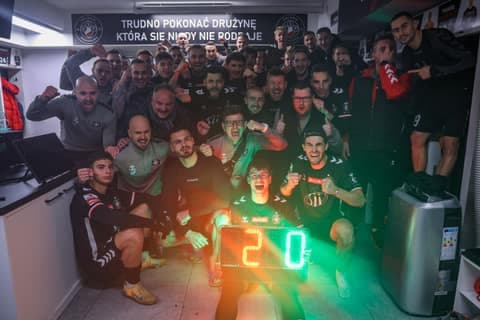 Football. Betclic I Liga. Polonia Warszawa - Pogon Siedlce. 29.11.2025