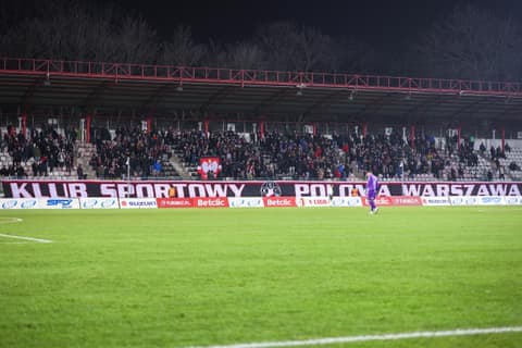 Football. Betclic I Liga. Polonia Warszawa - Pogon Siedlce. 29.11.2025