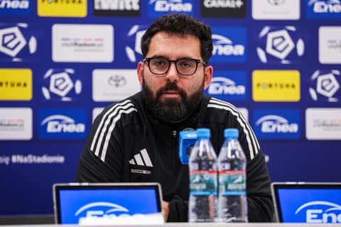 Football. Radomiak Radom. Press Conference. 26.11.2025