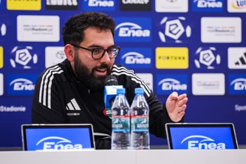 Football. Radomiak Radom. Press Conference. 26.11.2025