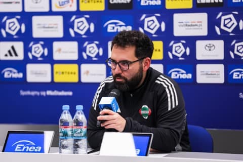 Football. Radomiak Radom. Press Conference. 26.11.2025