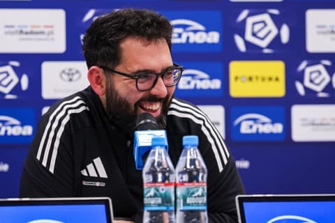 Football. Radomiak Radom. Press Conference. 26.11.2025