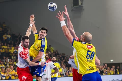 Handball. EHF Champions League. Industria Kielce - Dinamo Bucuresti. 26.11.2025