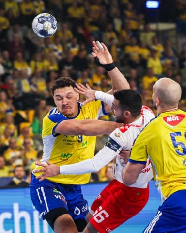 Handball. EHF Champions League. Industria Kielce - Dinamo Bucuresti. 26.11.2025