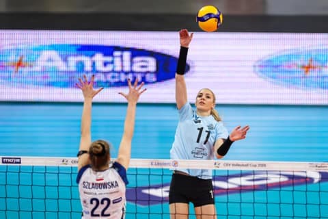Volleyball. CEV Cup. Radomka Radom - VK UP Olomouc. 25.11.2025
