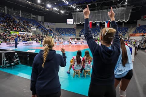 Volleyball. CEV Cup. Radomka Radom - VK UP Olomouc. 25.11.2025