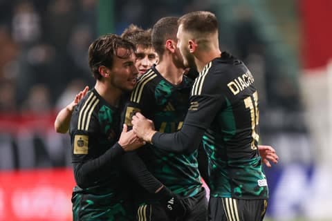 Football. PKO BP Ekstraklasa. Legia Warsaw - Lechia Gdansk. 22.11.2025
