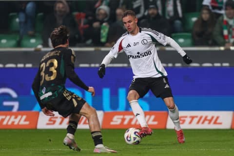 Football. PKO BP Ekstraklasa. Legia Warsaw - Lechia Gdansk. 22.11.2025