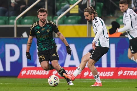 Football. PKO BP Ekstraklasa. Legia Warsaw - Lechia Gdansk. 22.11.2025