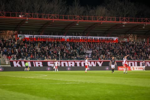 Football. Betclic I Liga. Polonia Warszawa - LKS Lodz. 09.03.2026