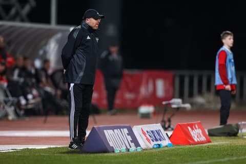 Football. Betclic I Liga. Pogon Grodzisk Mazowiecki - Polonia Warszawa. 14.03.2026