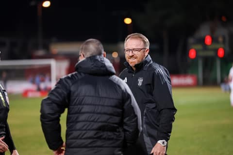 Football. Betclic I Liga. Pogon Grodzisk Mazowiecki - Polonia Warszawa. 14.03.2026