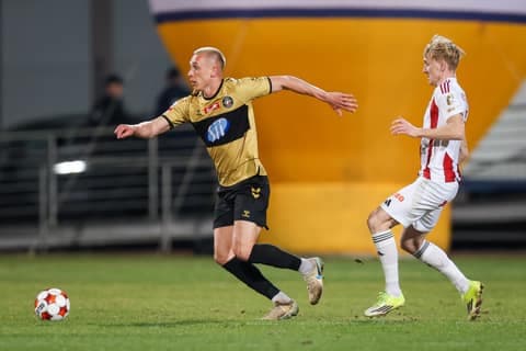 Football. Betclic I Liga. Pogon Grodzisk Mazowiecki - Polonia Warszawa. 14.03.2026