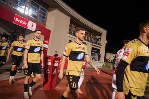 Football. Betclic I Liga. Pogon Grodzisk Mazowiecki - Polonia Warszawa. 14.03.2026
