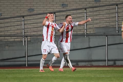 Football. Betclic I Liga. Pogon Grodzisk Mazowiecki - Polonia Warszawa. 14.03.2026