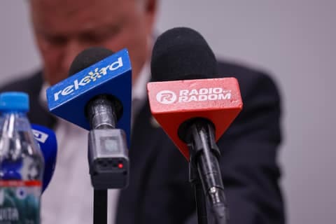 Football. Radomiak Radom. Press Conference. 10.03.2026
