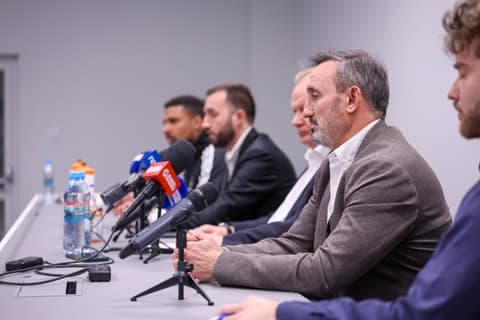 Football. Radomiak Radom. Press Conference. 10.03.2026