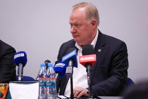 Football. Radomiak Radom. Press Conference. 10.03.2026