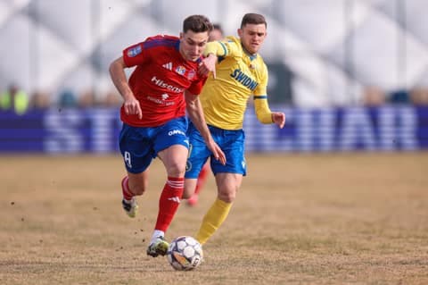 Football. STS Puchar Polski Quarterfinal. Avia Swidnik - Rakow Czestochowa. 05.03.2026