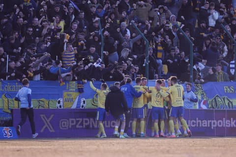 Football. STS Puchar Polski Quarterfinal. Avia Swidnik - Rakow Czestochowa. 05.03.2026