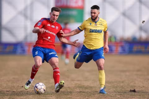 Football. STS Puchar Polski Quarterfinal. Avia Swidnik - Rakow Czestochowa. 05.03.2026