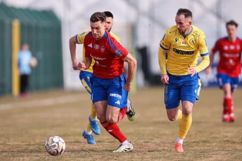 Football. STS Puchar Polski Quarterfinal. Avia Swidnik - Rakow Czestochowa. 05.03.2026