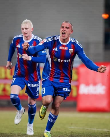 Football. Betclic I Liga. Pogon Grodzisk Mazowiecki - Polonia Bytom. 28.02.2026
