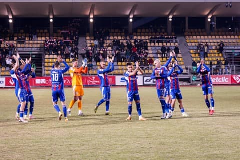 Football. Betclic I Liga. Pogon Grodzisk Mazowiecki - Polonia Bytom. 28.02.2026