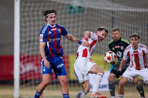 Football. Betclic I Liga. Pogon Grodzisk Mazowiecki - Polonia Bytom. 28.02.2026