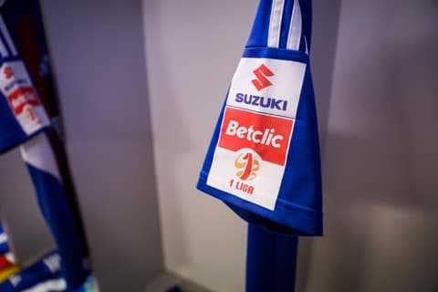 Football. Betclic I Liga. Pogon Grodzisk Mazowiecki - Polonia Bytom. 28.02.2026