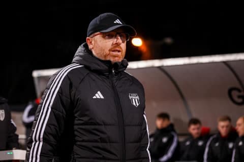 Football. Betclic I Liga. Pogon Grodzisk Mazowiecki - Polonia Bytom. 28.02.2026