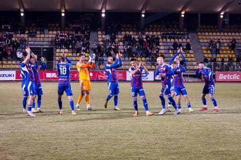 Football. Betclic I Liga. Pogon Grodzisk Mazowiecki - Polonia Bytom. 28.02.2026