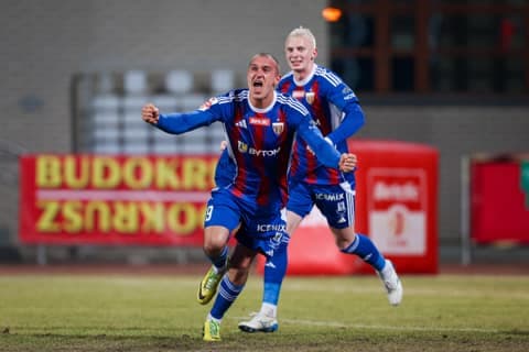 Football. Betclic I Liga. Pogon Grodzisk Mazowiecki - Polonia Bytom. 28.02.2026