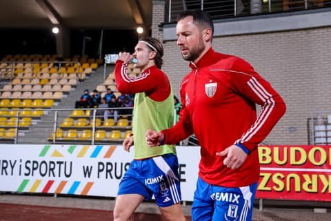 Football. Betclic I Liga. Pogon Grodzisk Mazowiecki - Polonia Bytom. 28.02.2026