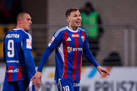 Football. Betclic I Liga. Pogon Grodzisk Mazowiecki - Polonia Bytom. 28.02.2026