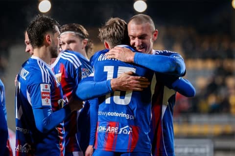 Football. Betclic I Liga. Pogon Grodzisk Mazowiecki - Polonia Bytom. 28.02.2026
