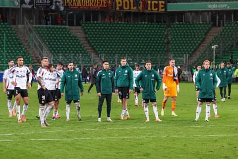 Football. STS Puchar Polski. Legia Warsaw - Pogon Szczecin. 30.10.2025
