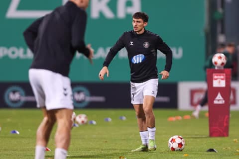 Football. Betclic I Liga. Gornik Leczna - Polonia Warszawa. 31.10.2025