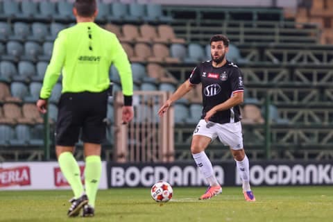 Football. Betclic I Liga. Gornik Leczna - Polonia Warszawa. 31.10.2025