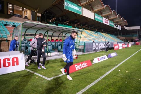 Football. Betclic I Liga. Gornik Leczna - Polonia Warszawa. 31.10.2025